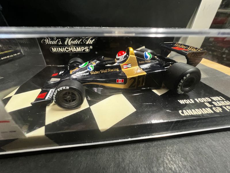 ミニチャンプス PMA 1/43 400780021 ウルフ WR1 フォード #21 ボビー・レイホール 1978 カナダGP | ミニカー キット  中古 買取り 販売 モデルガレージ ロム