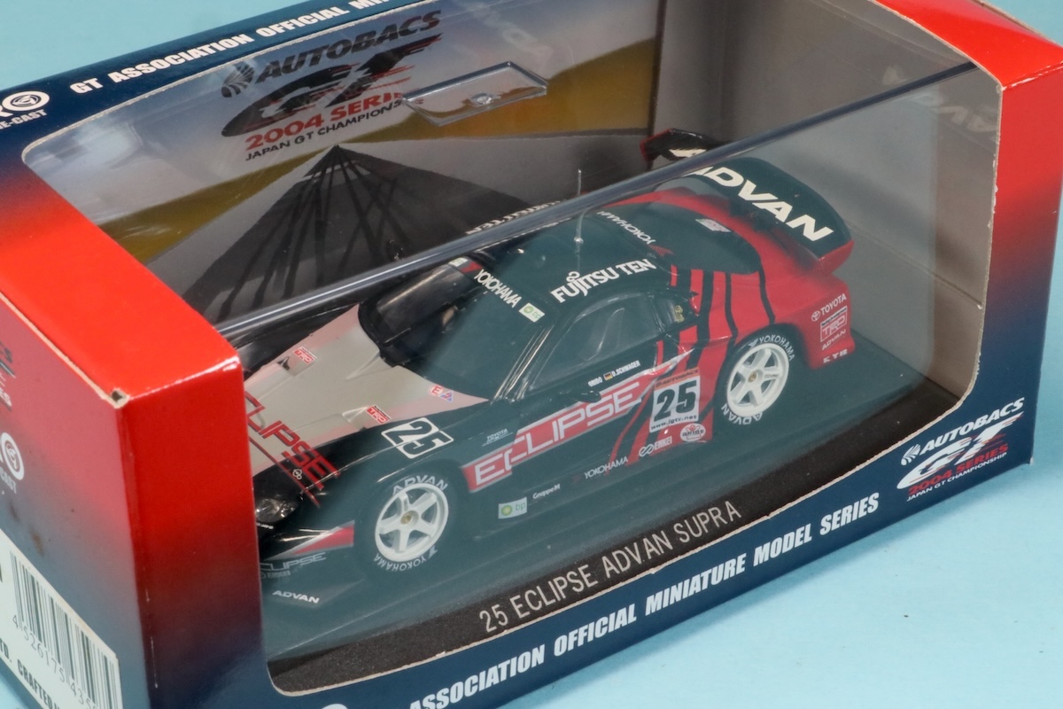 エブロ EBBR43597 1/43 トヨタ ECLIPSE ADVAN SUPRA エクリプス