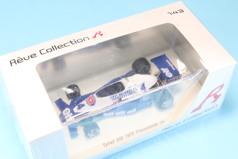R70111 レーヴコレクション MINIMAX 1/43 ティレル 008 1978 プレゼンテーションカー - ミニカー キット 中古 ...