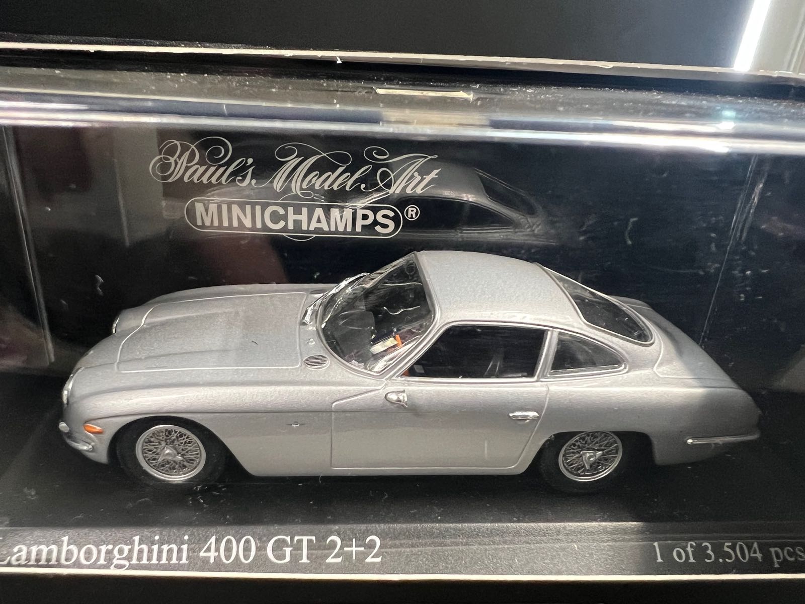お得定番☆1/43 MINICHAMPS Lamborghini Countach LP400 1974 黒 乗用車