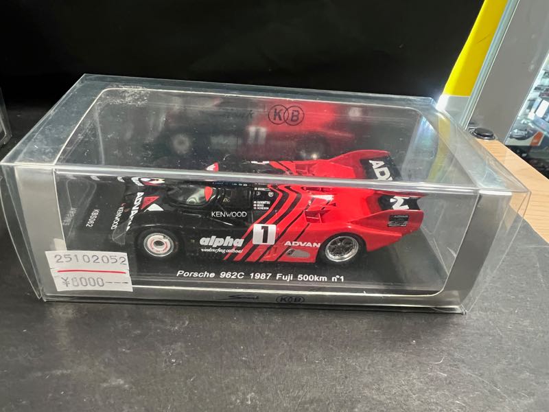 KBS062 国際貿易特注 スパーク SPARK 1/43 アドバン ポルシェ962c #1