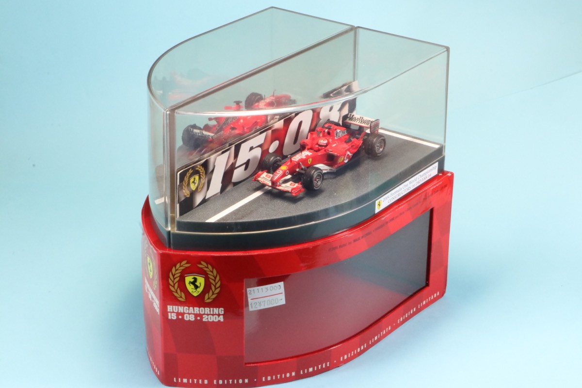 マテル 1/43 フェラーリ F2002 ハンガリーGP 2002 M.シューマッハ R 