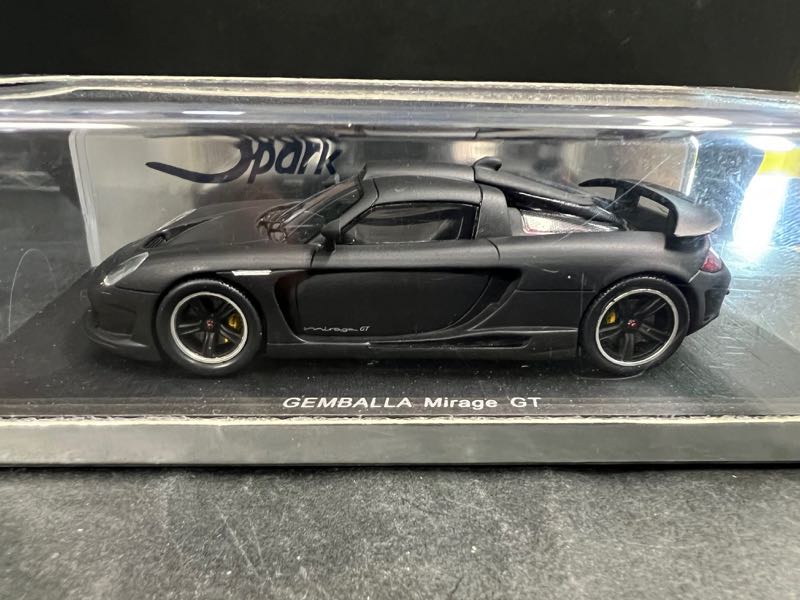 スパーク1/43 S0721 ゲンバラ ミラージュGT マットブラック