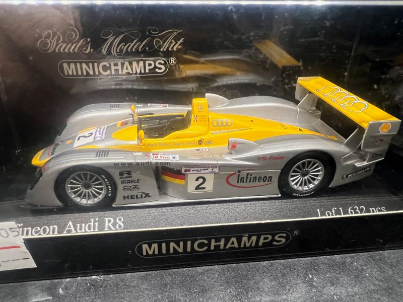MINICHAMPS Audi R8R 3台セット ミニチャンプス アウディ Le Mans