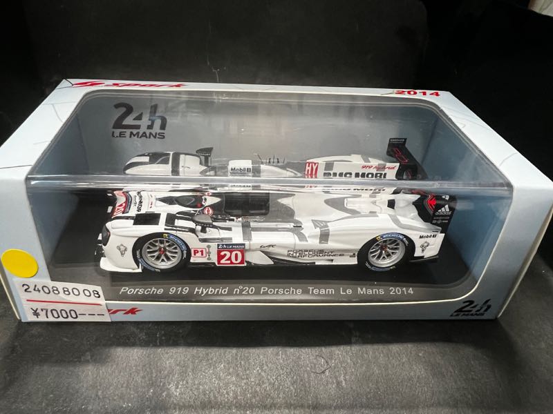 スパーク SPARK 1/43 S4209 ポルシェ919 ハイブリッド #20 2014 ルマン | ミニカー キット 中古 買取り 販売  モデルガレージ ロム