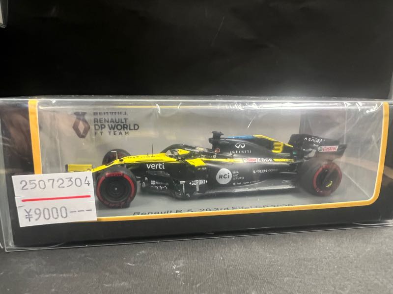 1/43 Renault R.S. 20 D.リカルド Spark S6476 Renault RS 20 #3 8th Styrian GP 2020 - Daniel