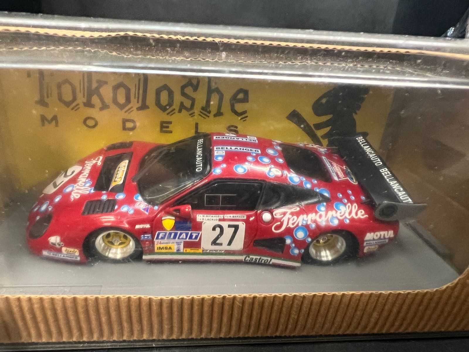 トコロシェ 1/43 フェラーリ 512BB #27 ルマン 1984 | ミニカー キット 