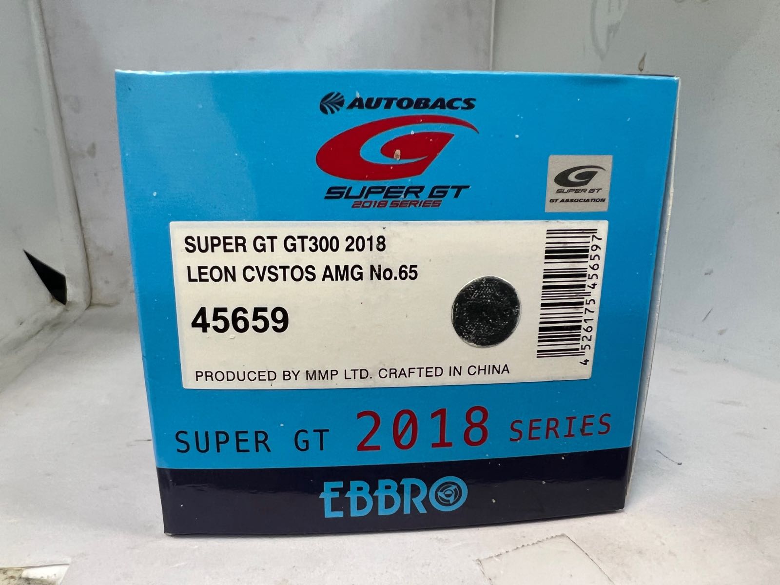 エブロ 1/43 45659 SUPERGT GT300 #65 LEON CVSTOS AMG 2018