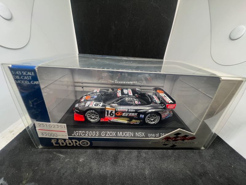 エブロ 1/43 JGTC 2003 G'ZOX MUGEN NSX 無限 NSX 入手困難