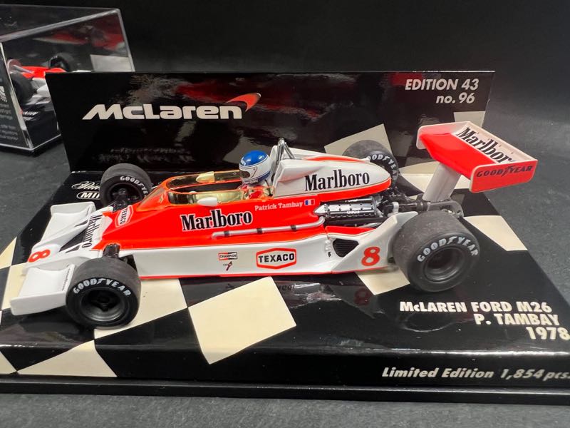 激安在庫1/43 マクラーレン フォード M26 ハント 1977 McLaren HUNT FORD レーシングカー