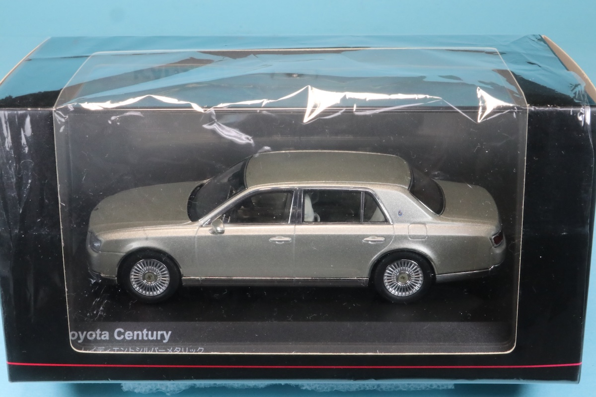 京商オリジナル 1/43 トヨタ センチュリー (精華/レイディエントシルバーメタリック) 完成品 京商 日産 ディアナ グレー ミニカー 1&frasl;43 京商 ミニカー | 京商