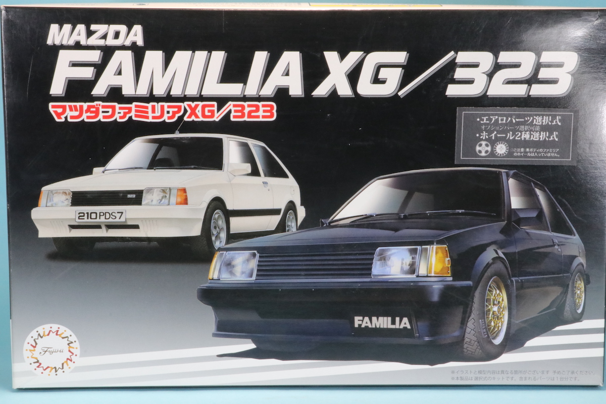 ファミリア　90〜120サイズ　まとめ売り フジミ FID121 1/24 マツダ ファミリア XG/323 | ミニカー キット 中古