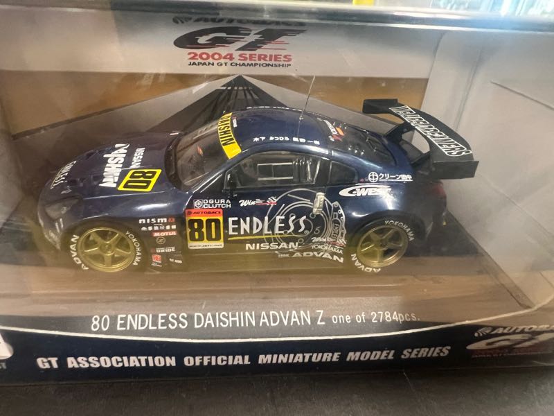 1/43 エブロ 43602 Endlessエンドレス ダイシン アドバン 日産 Z JGTC