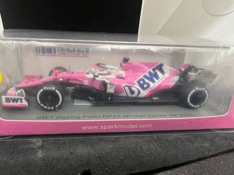 PMA 1/43 レーシングポイントRP20 SAKHIR GP S.ペレス Racing Point F1 RP20 Sergio Perez Sakhir 2020 1st Career Win