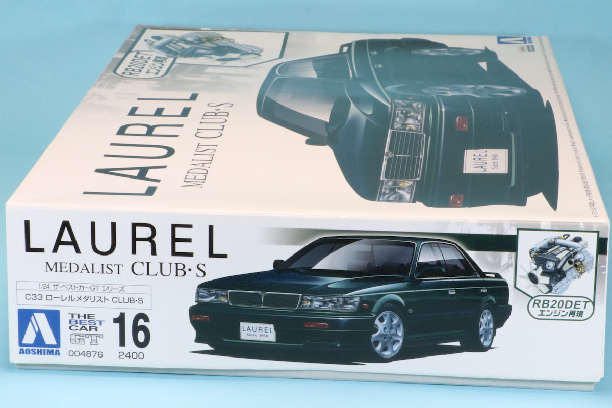 1/24 アオシマ ローレル　完成品 1/24 アオシマ ローレル 完成品 - メルカリ
