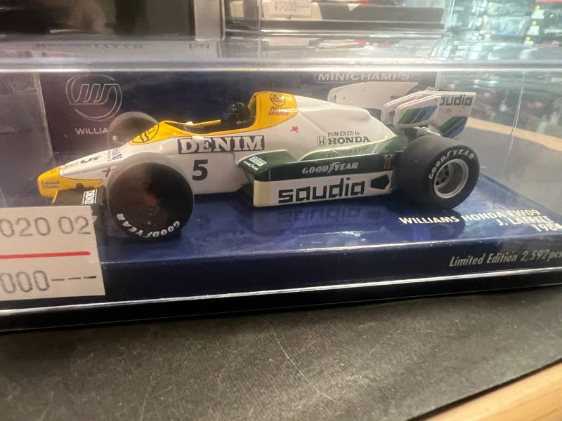 ミニチャンプスPMA 1/43 400840005 ウィリアムズ ホンダ FW09 1984 #5