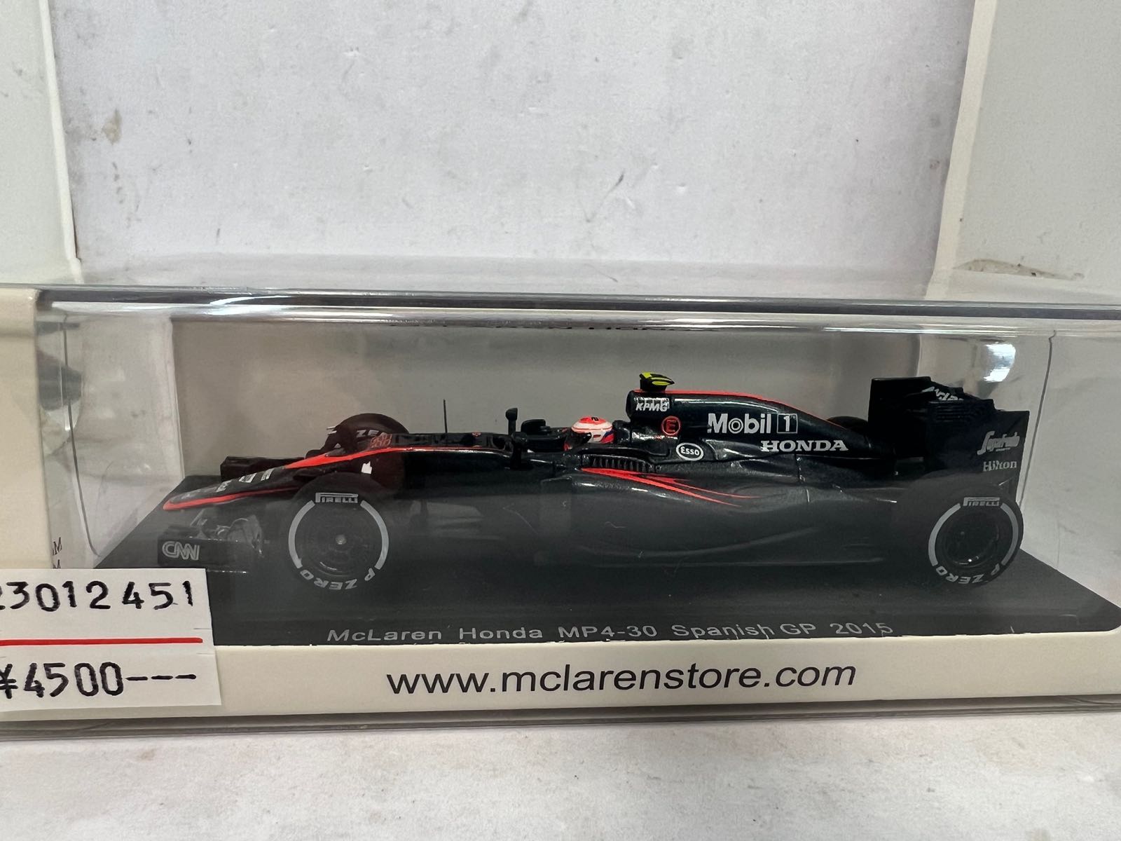【人気セール】spark 1/43 ジェンソン・バトン　マクラーレン・ホンダ MP4-31 Monaco GP 2016 レーシングカー
