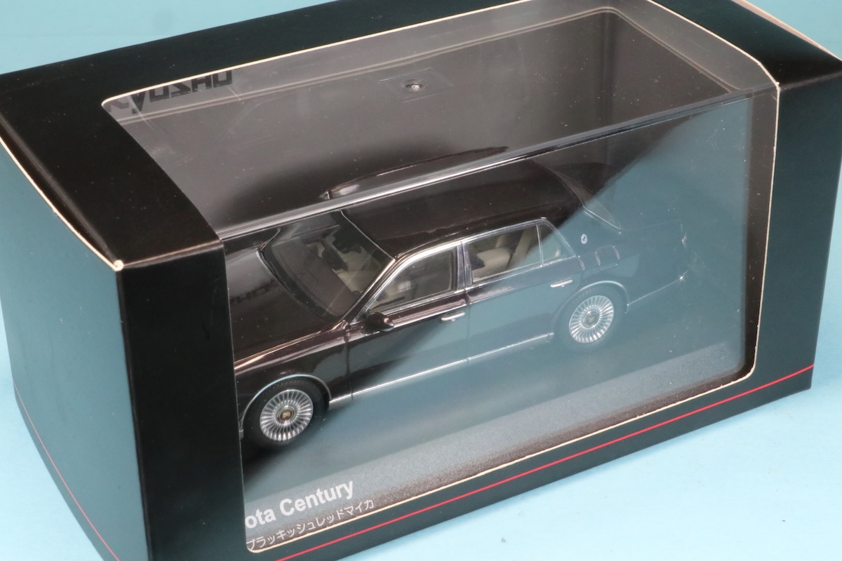 未使用品希少色トヨタセンチュリー1/43 ミニカー飛鳥ブラッキッシュレッドマイカ トヨタ センチュリー (飛鳥/ブラキッシュレッドマイカ) （1/43