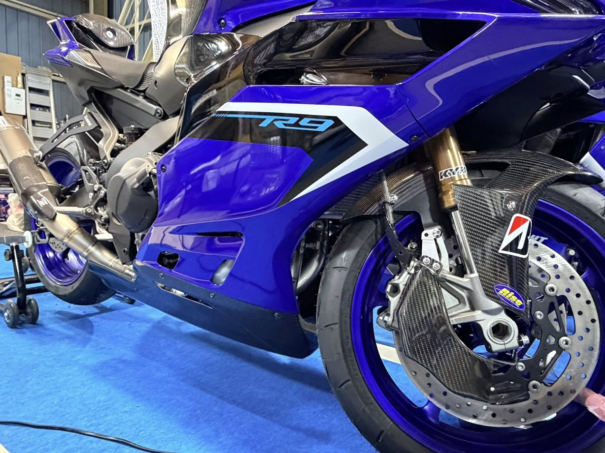ふるえき、アンダーカウル 専用品 25~YZF-R9 純正カウル用アンダーカウル/社外フルエキ用 | EIGHT （才