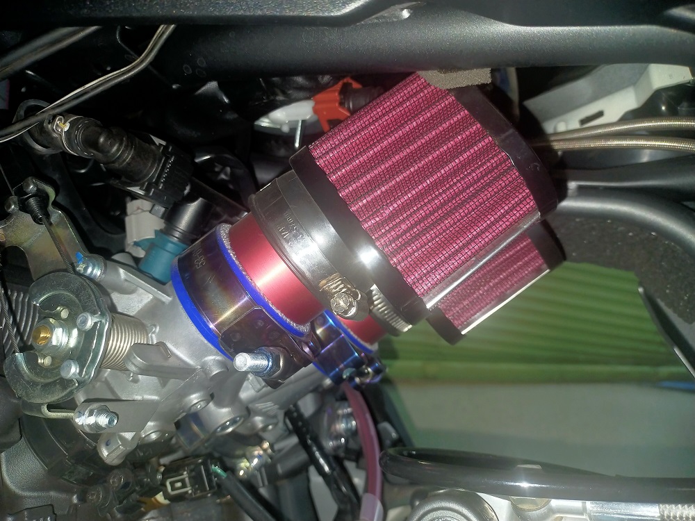 【廃盤】WM　AIユニットアダプター　パワーフィルター付き YZF-R7 パワーフィルターアダプター | エルエイオート autoLA