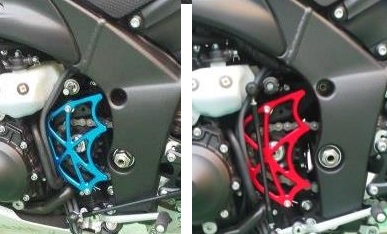 YZF-R1(2015～),(2009～2014) スプロケットカバー 赤、青、金
