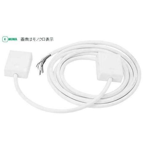 美和ロック TEMー8 面付型通電金具 ◇ホワイト色 | LOCKS