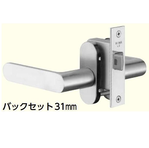 美和ロック LO バックセット31mm 扉厚(mm) 29～32 仕上 ST | ロックス