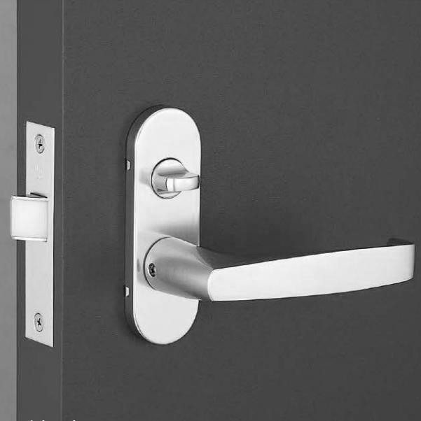 美和ロック LP2040ー8 BS38mm 扉厚(mm) 33～41 仕上 SV | ロックス