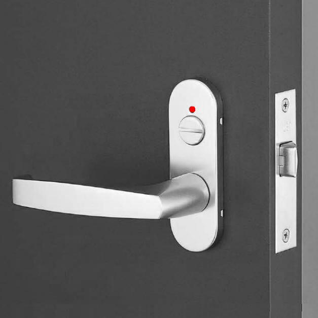 美和ロック LP2040ー8 BS38mm 扉厚(mm) 33～41 仕上 SV | ロックス