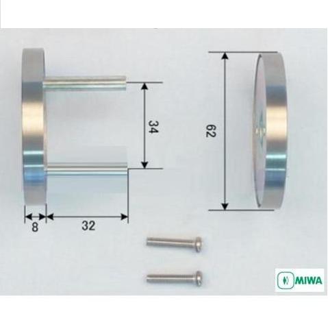 美和ロック ELHS03 LH丸座 扉厚（mm）33～41 仕上 ST | ロックス 美和ロック社製品通信販売 一般錠Ver.