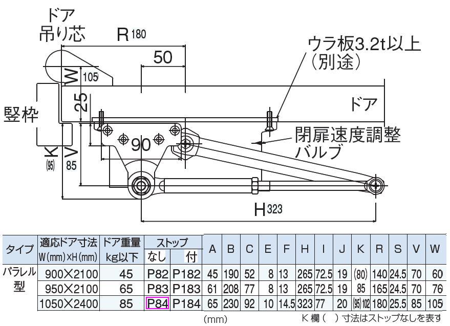 NEW STAR P-84 パラレル型 ストップなし シルバー(N-01) | ＬＯＣＫＳ