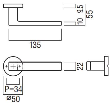 UNION UL1080-001 アルミ ヘアラインブラック | ＬＯＣＫＳ UNION