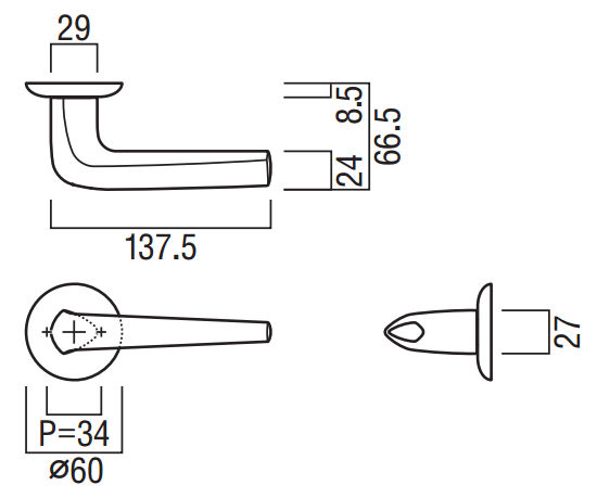 UNION UL1032-002 ブラス ストーンブラスト ホワイトブロンズ