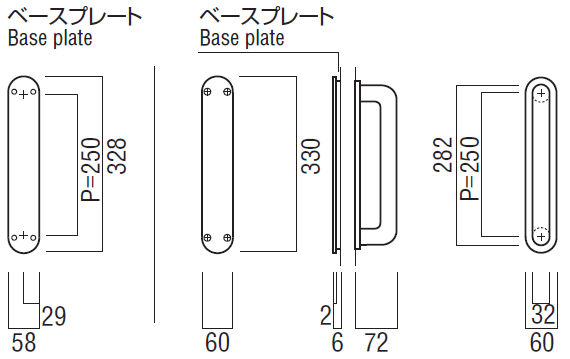 UNION T5614-01-023-L330 ステンレス ヘアライン | ＬＯＣＫＳ