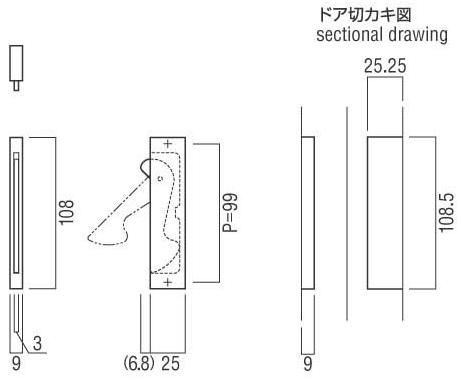 UNION T2800-01-023 1個 ステンレス ヘアライン | ＬＯＣＫＳ ユニオン