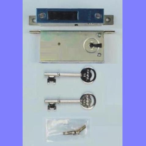 GOAL T-51 ガラス戸錠 DT25～80mm フロント幅20.5 キー2本