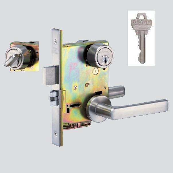 ゴール社　P-LX-5　本体セットバックセット64ミリ　黒色（＃88）☆☆GOAL ゴール☆LX☆ 玄関 ドア 扉 修理 補修 交換 部品 パーツ ゴール社 P-LX-5 本体セットバックセット64ミリ アルミゴールド色