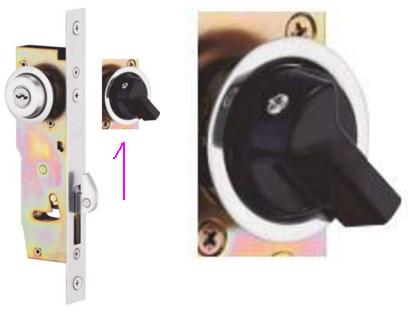 美和ロック SL77.ツマミ(ビス付) □1型.3型用 | ロックス 美和