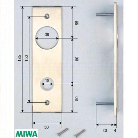 美和ロック ELA17-1 仕上 ST LA用座 | ＬＯＣＫＳ 美和ロック社製品通信販売 一般錠Ver.