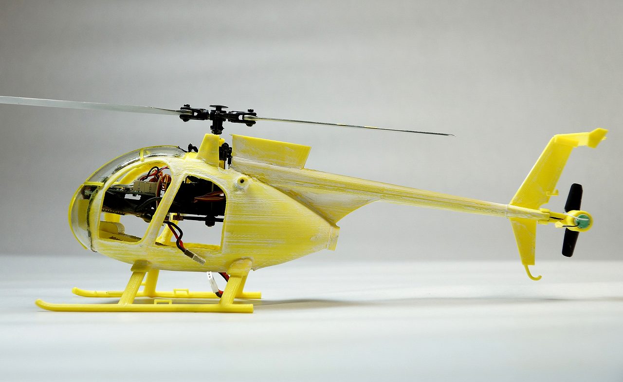 MD-500/MH-6 リトルバード/AH-6 キラーエッグ(K110Sスケール・K110スケール) | 宮前模型店 (マイクロヘリスケール)