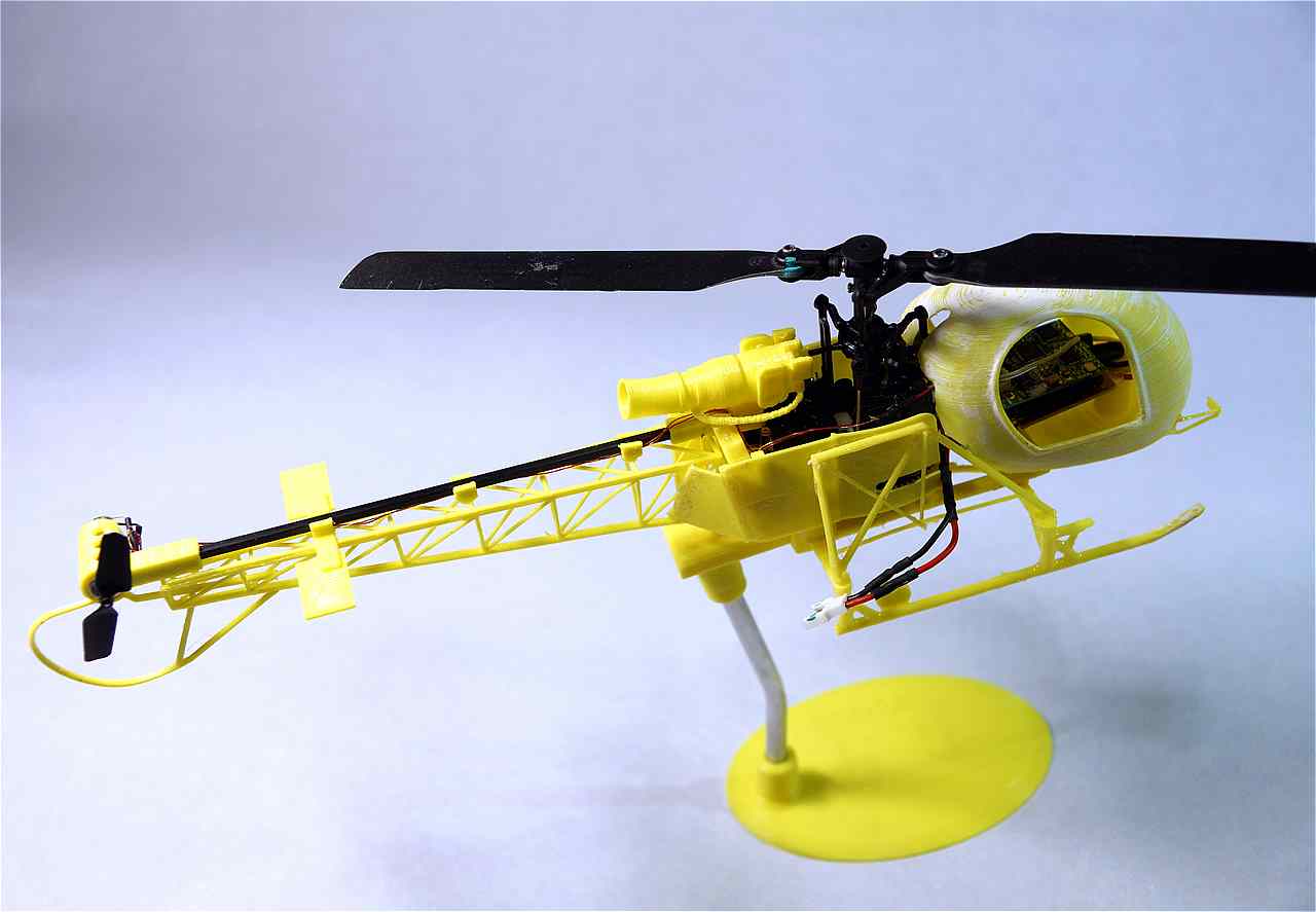 SA 315ラマ(K110Sスケール・K110スケール)スタンド付き | 宮前模型店