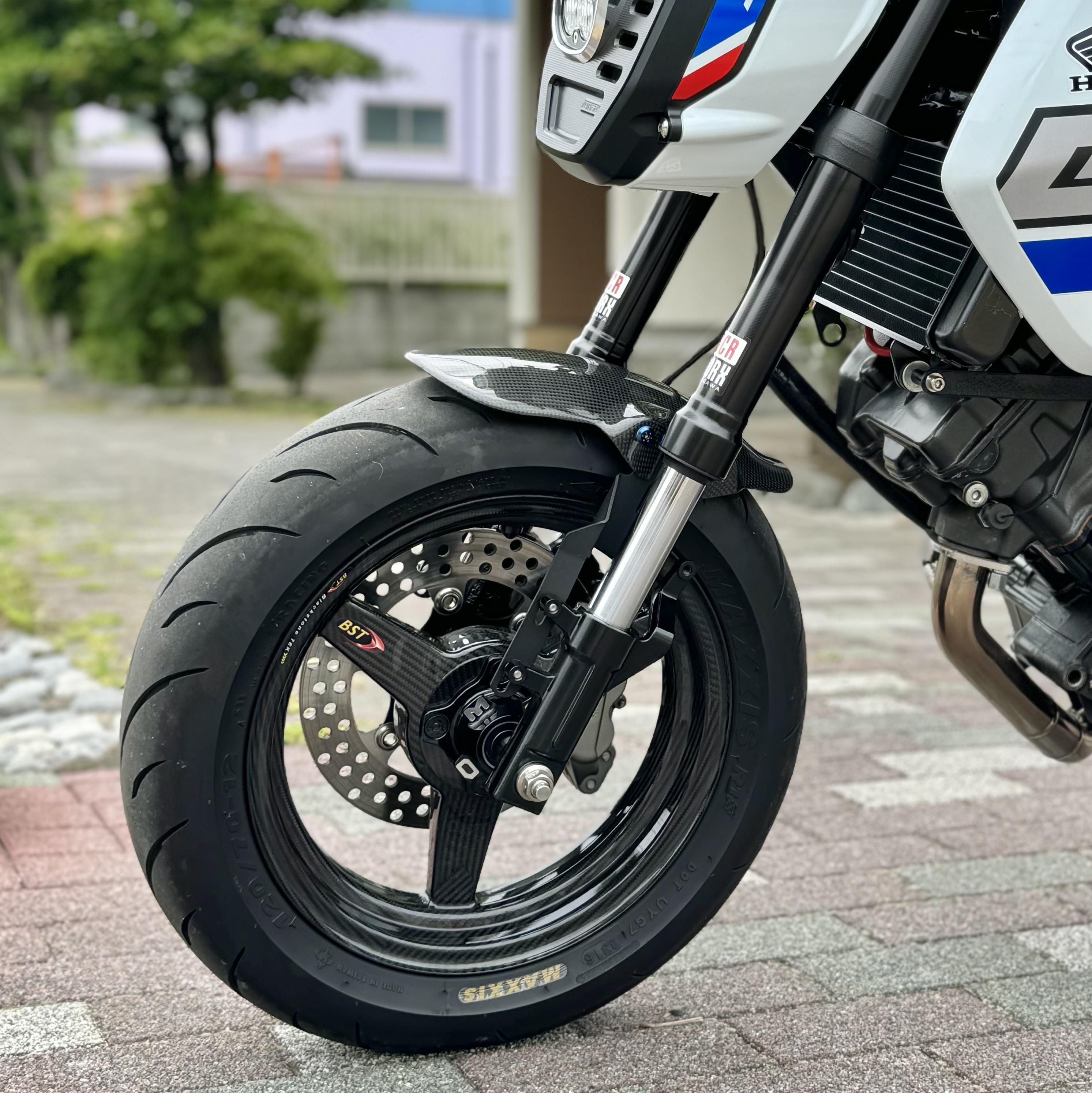 Nemoto Pure Carbon Front Fender GROM/Monkey125/DAX125
