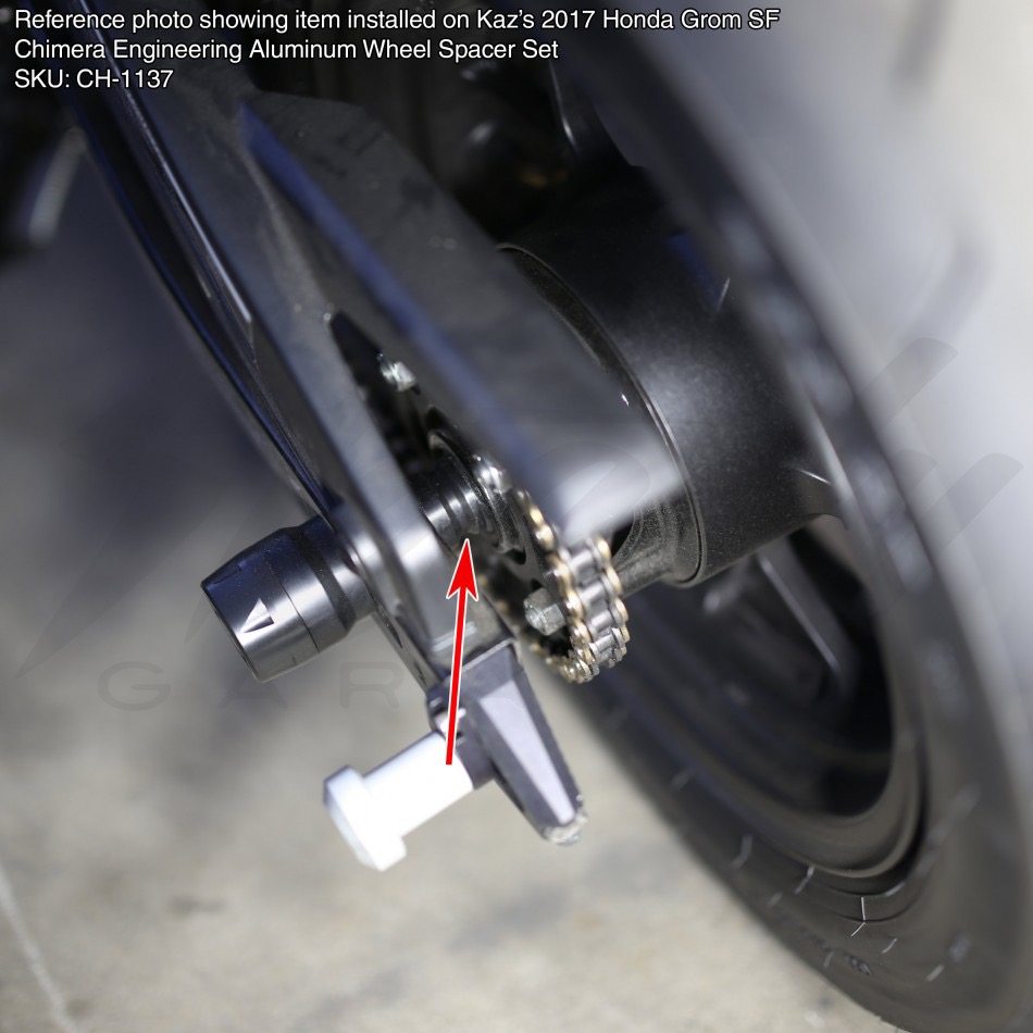 Steady Garage Chimera Aluminum Spacer Set GROM JC61/JC75 | SCR_WORKS