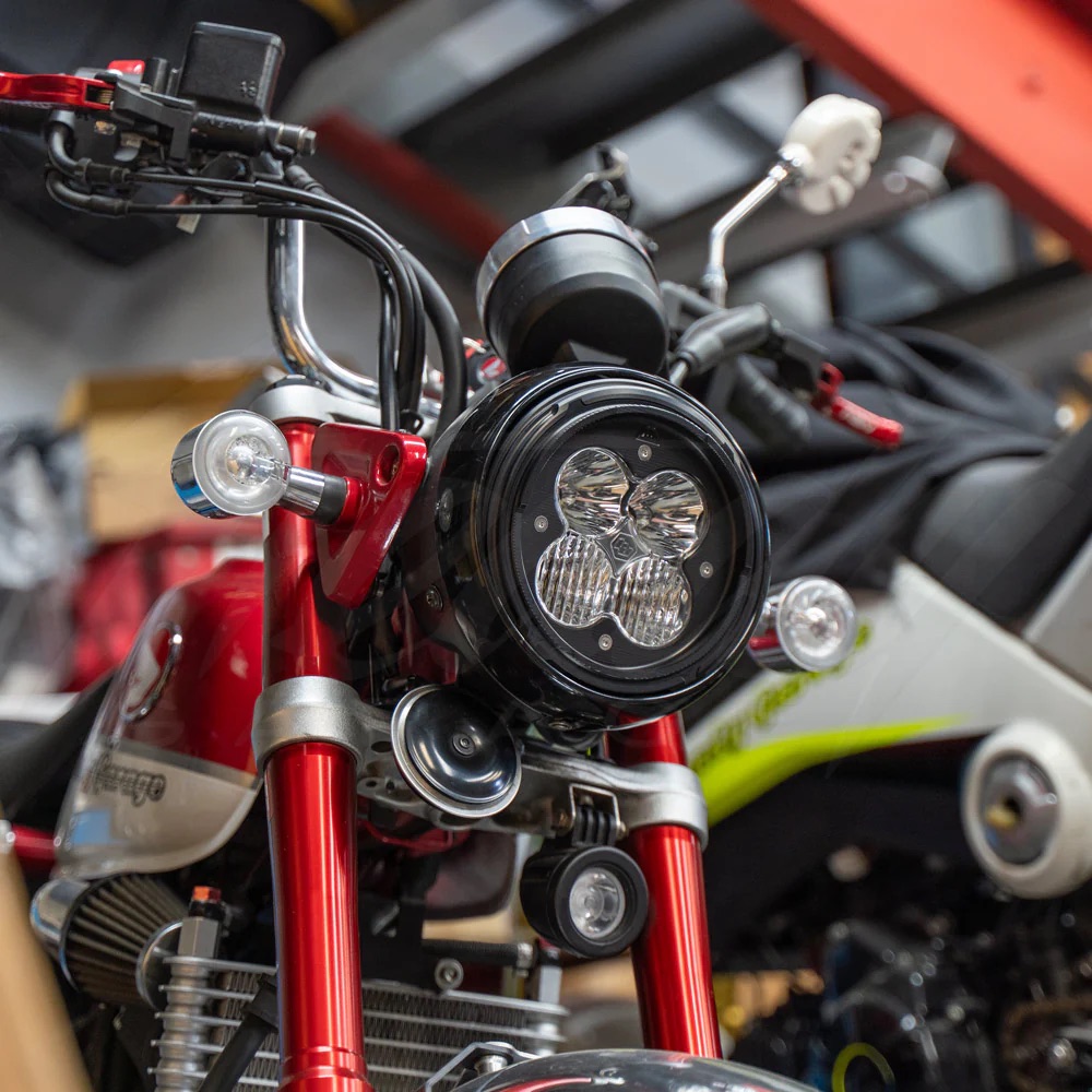 HONDA MONKEY125 dax125 純正ヘッドライトユニット 美品 DAX125 ヘッド