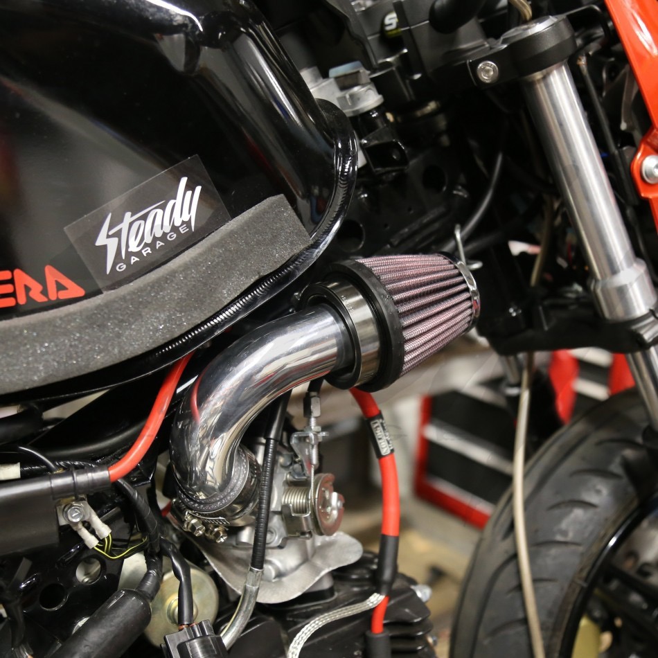 Steady Garage Chimera SHORT RAM AIR INTAKE SYSTEM KAWASAKI Z125