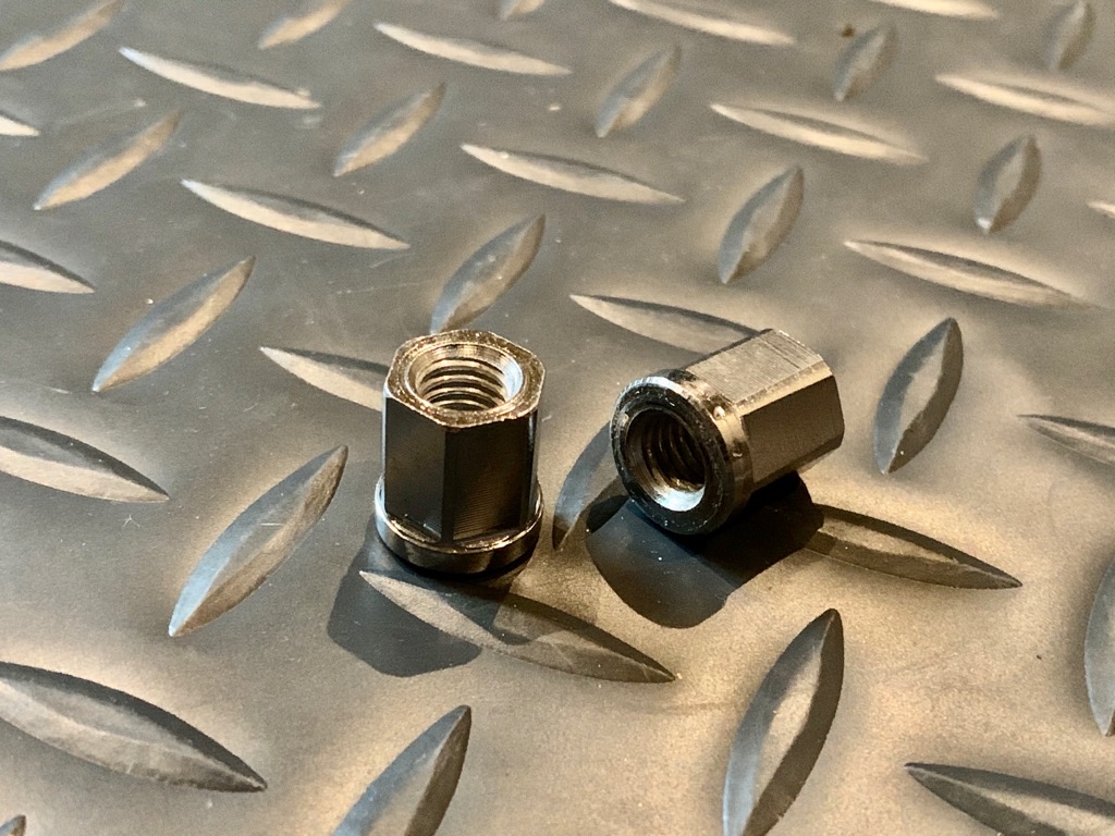 NCY M8 Exhaust Nuts 12mm Head | SCR_WORKS