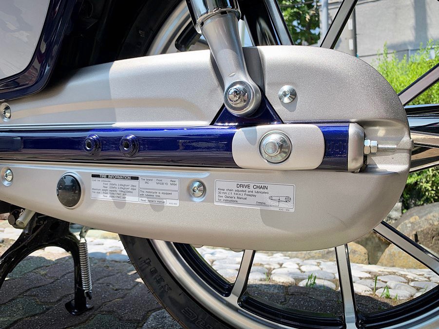 北米HONDA CUB C125 USコーションラベル USDM 北米仕様　カブ 純正