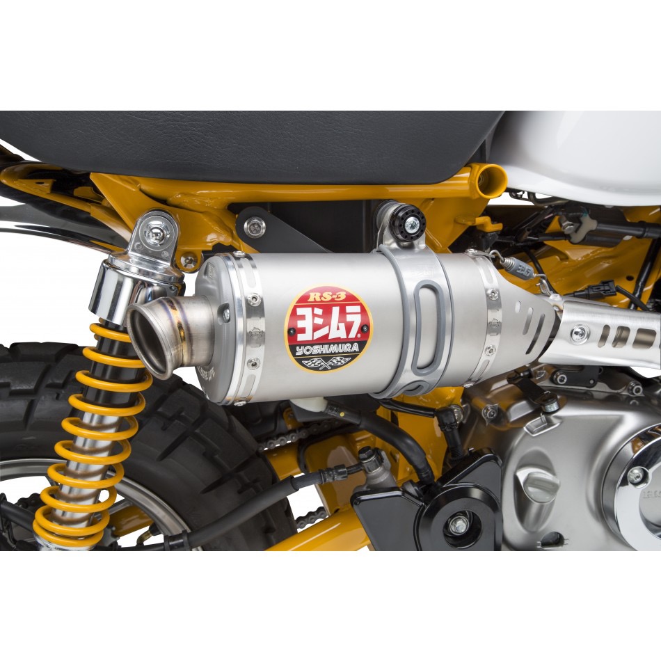 通販最安値US Yoshimura USヨシムラ Monkey125 モンキー125 Race RS-3 F/S フルシステム SS-SS-TI 2019 国内仕様取付OK マフラー本体（社外）