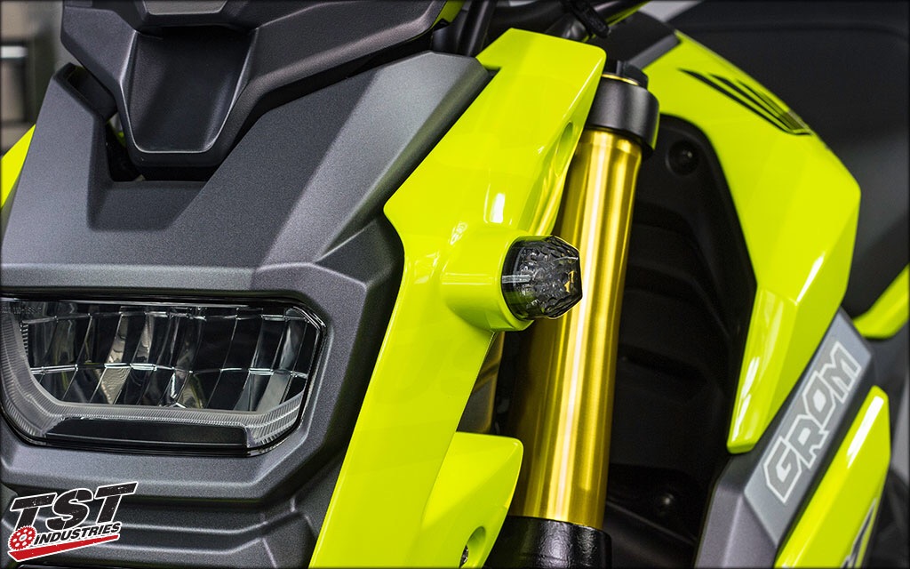 TST LED FLUSHMOUNT TURN SIGNALS FOR HONDA GROM | SCR_WORKS