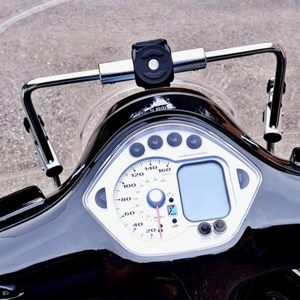 Vespa純正スクリーン用 ナビゲーション＆スマホベースホルダー | Vespa